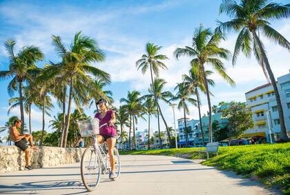 Miami es una de las mejores ciudades de EE.UU. para andar en bicicleta