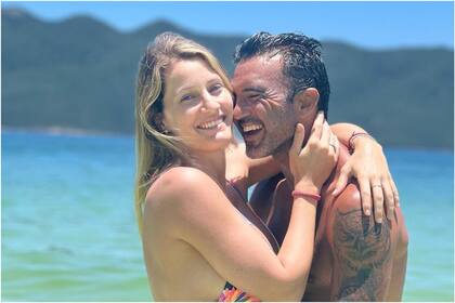 Mica Viciconte y Fabián Cubero esperan con ansias el nacimiento de su primer hijo juntos