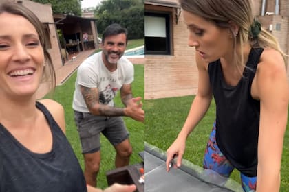 Mica Viciconte y Fabián Cubero mostraron los avances de su nueva casa / Instagram @micaviciconte)