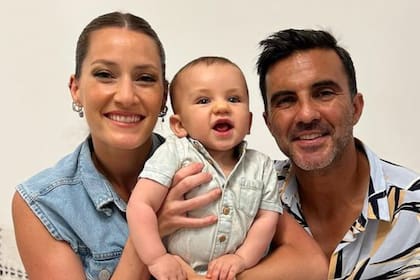 Mica Viciconte y Fabián Cubero se preparan para celebrar el primer año de su hijo Luca