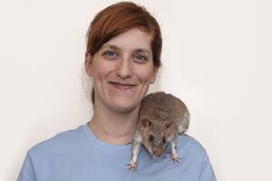 La bióloga argentina que entrena ratas en África para salvar vidas humanas