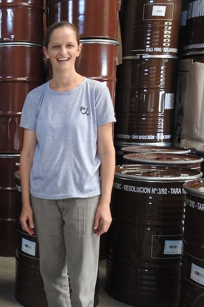 Micaela es la quinta generación de daneses en Tandil, siempre vinculados a la tierra y a la producción del campo