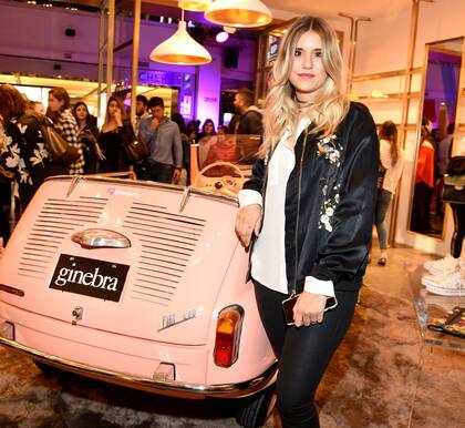 Micaela Tinelli, en su local