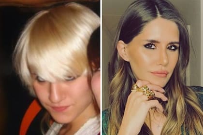 Micaela Tinelli, irreconocible en una foto retro