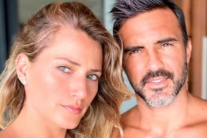 Mica Viciconte mostró la intimidad del vestidor deportivo de Fabián Cubero