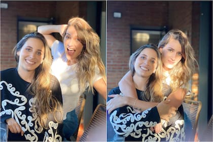 Micaela Viciconte compartió dos fotos junto a su hermana Lara y causó sorpresa entre sus seguidores por el gran parecido entre ambas.