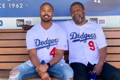 Michael B. Jordan junto a su padre, Michael A. Jordan
