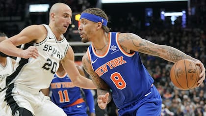 Michael Beasley busca el tablero: Ginóbili intenta cerrarle el camino