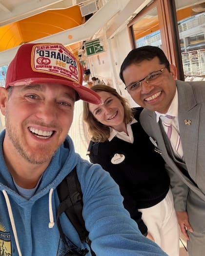 Michael Bublé compartió postales de su viaje a Alaska con Luisana Lopilato y sus hijos (Foto: Instagram @michaelbuble)