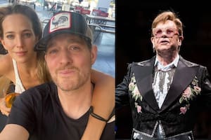 Michael Bublé reveló el gesto que Elton John tuvo con su hijo cuando estaba enfermo