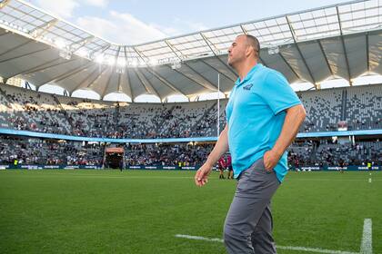 Michael Cheika, head coach de los Pumas, tendrá su debut en las próximas semanas con los cruces frente a Escocia