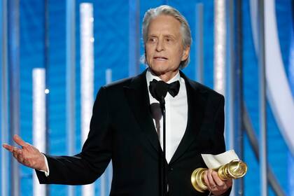 Michael Douglas se quedó con una nueva estatuilla, la de mejor actor de comedia, por El método Kominsky