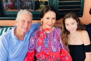 Michael Douglas mostró lo grande que está Carys, su hija con Catherine Zeta-Jones que ya va a la universidad