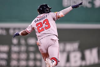 Michael Harris II pega jonrón y suma cuatro hits en triunfo de Bravos por 7-6 ante Medias Rojas