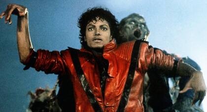 Michael Jackson en el video de Thriller, tema escrito por Rod Temperton