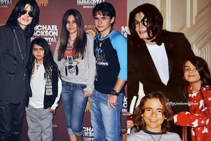 Michael Jackson y su familia