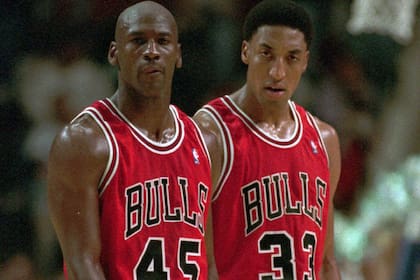 Michael Jordan y Scottie Pippen, la legendaria pareja de Chicago Bulls