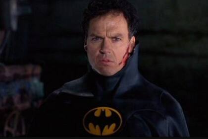 Michael Keaton no pudo interpretar al murciélago en una tercera película, bajo las órdenes de Tim Burton, tal como estaba pensado