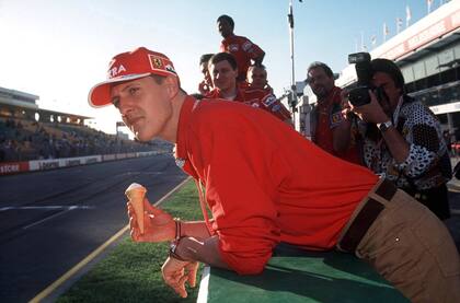 Michael Schumacher, en 1999, en Melbourne