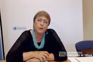 Pandemia. Bachelet: "Cuando haya una vacuna, es clave que sea un bien público"