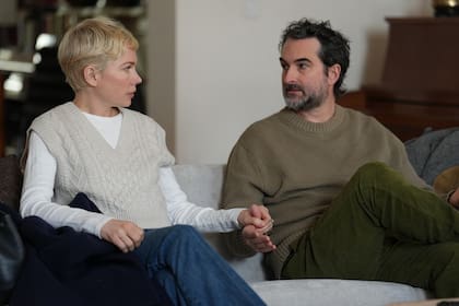 Michelle Williams y Jay Duplass en Dying for Sex.