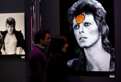 Mick Rock logró entrar al mundo privado del Bowie de comienzos de los años 70