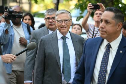 Microsoft co-founder Bill Gates, arrives for a US Senate bipartisan Artificial Intelligence (AI) Insight Forum at the US Capitol in Washington, DC, on September 13, 2023. (Photo by Mandel NGAN / AFP)�