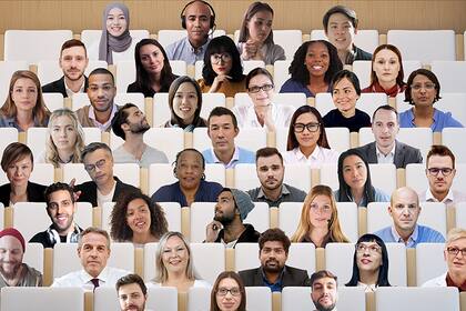 La función Juntos de Microoft Teams fue implementada por la compañía para que los jugadores puedan sentir la presencia de los fanáticos en las enormes pantallas LED ubicadas al costado del campo de juego