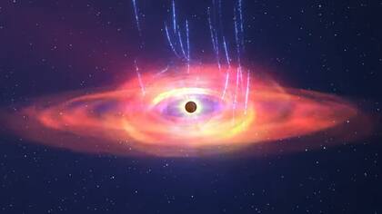 Miden la velocidad de giro de un agujero negro supermasivo que servirá para comprender el curso de estos fenómenos en el espacio