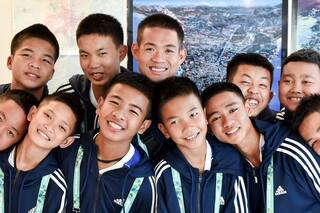 Los chicos de la cueva, en la Argentina: "No queremos ser famosos"