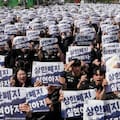 Por la IA Samsung ganó un 750% más, enfrentó una huelga general y arregló bonos de US$338.000