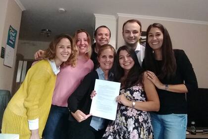 Miembros fundadores de la ONG.