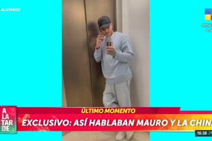 Mientras estaba en el Chateau Libertador, Icardi llamó a la China Suárez (Foto: Captura de video / América)