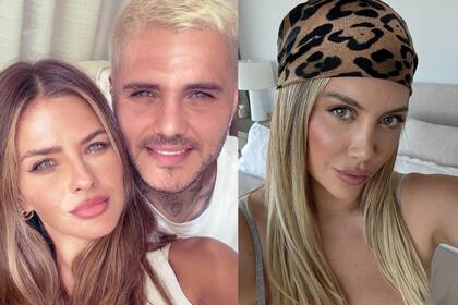 Mientras la China Suárez y Mauro Icardi siguen instalados en Estambul, Wanda Nara vive en Buenos Aires con sus cinco hijos (Foto: Instagram @sangrejaponesa / @wanda_nara)