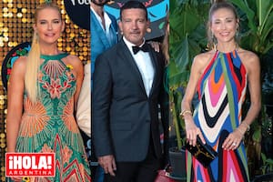 Mientras la top argentina brilló como maestra de ceremonias, el actor español se lució como anfitrión de lujo y la mujer de Diego Simeone causo sensación con su estilismo.