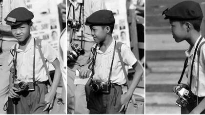 Mientras que todos conocían al niño fotógrafo en Vietnam, en EE.UU. Jimmy no tenía conexiones con la prensa