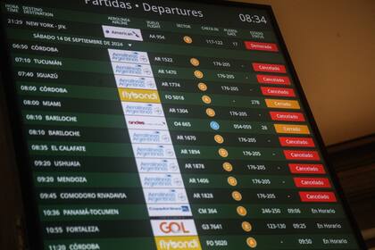 Mientras rija la medida no podrían despegar ni aterrizar vuelos, lo que retrasaría la grilla horaria