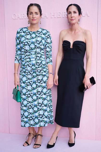 Mientras su madre, Carolina Herrera, siguió cada detalle del desfile desde Nueva York, las hermanas Carolina Adriana y Patricia Cristina Herrera fueron las anfitrionas en Madrid