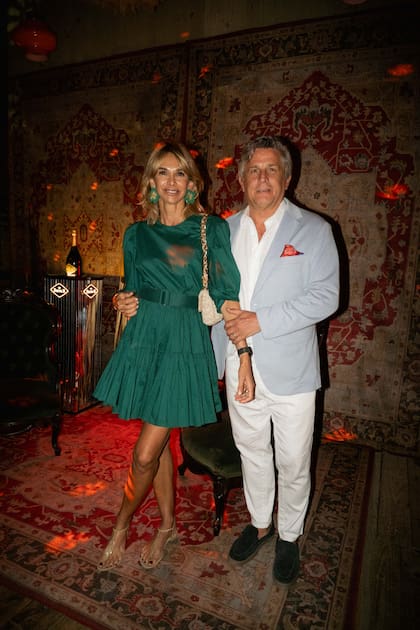 Mientras tanto, Vicky Fariña y Papo Roca asistieron a la Fiesta Le Baron en NAMM