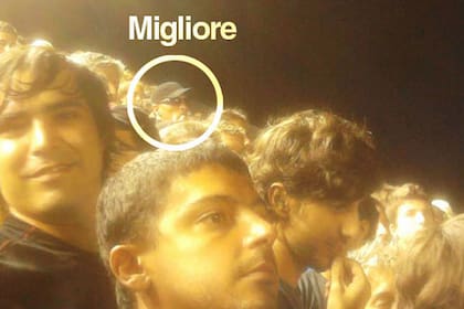 Migliore, en 2010, junto a La 12
