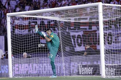 Migliore y sus gestos el domingo en el Monumental