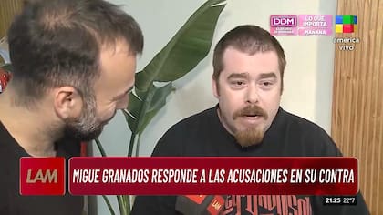 Migue Granados le respondió a sus colegas de streaming por el pase de los panelistas a Olga e insistió que se trata de trabajo