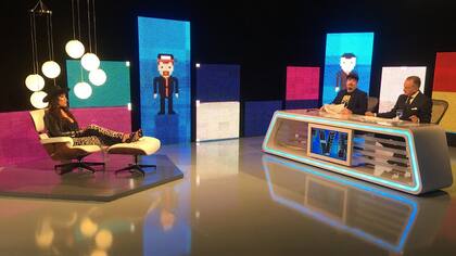 Migue Granados y Horacio Embón, la nueva dupla de TVR, junto a Moria Casán, la primera invitada