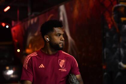 Miguel Ángel Borja sufrió una lesión muscular en el isquiotibial de la pierna derecha el 8 de agosto último y fue el primer jugador de la racha de 17 lesiones que sufre el ciclo de Gallardo