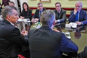 Miguel Ángel Pichetto fue la "estrella" de la reunión de gabinete en Casa Rosada