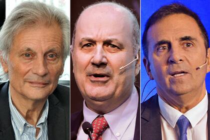 Miguel Ángel Punte, Federico Sturzenegger y Julio Cordero