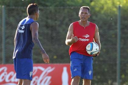 Miguel Angel Russo optó por el perfil bajo