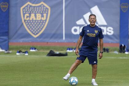 Miguel Angel Russo , tecnico de Boca junior