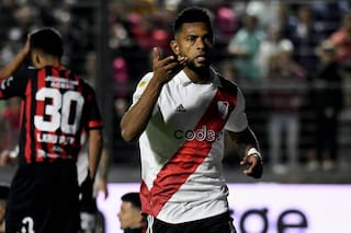 Por Armani y la fórmula Quintero-Borja River le ganó a Patronato, se prende en la Liga y se acerca a la Libertadores