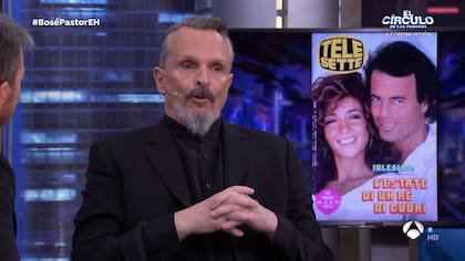 Miguel Bosé y Gianinna Facio mantuvieron cuatro años de relación